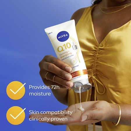 NIVEA Q10 Firming + Energizing spevňujúce telové sérum