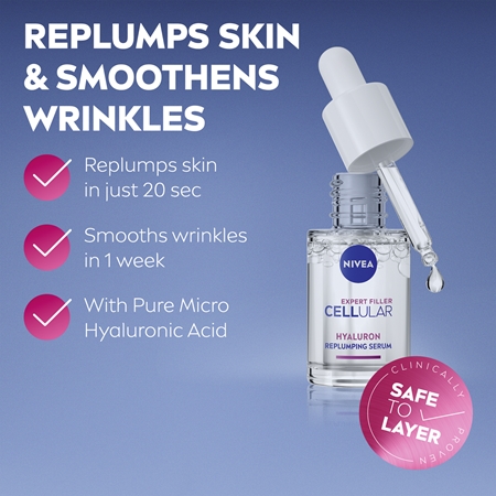 NIVEA Cellular Expert Filler Täitev seerum hüaluroonhappega