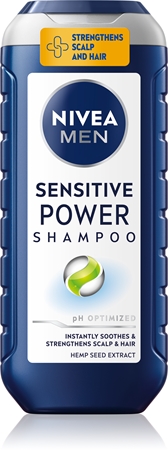 NIVEA MEN Sensitive Power stärkendes Shampoo für empfindliche Kopfhaut