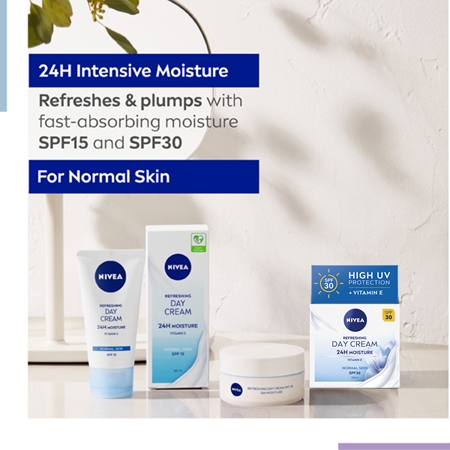 NIVEA Refreshing ľahký hydratačný krém SPF 30