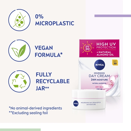 NIVEA Nourishing výživný denný krém SPF 30