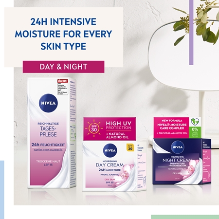NIVEA Nourishing výživný denný krém SPF 30