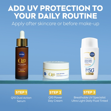 NIVEA SUN Ultra Light light tinted fluid SPF 50+