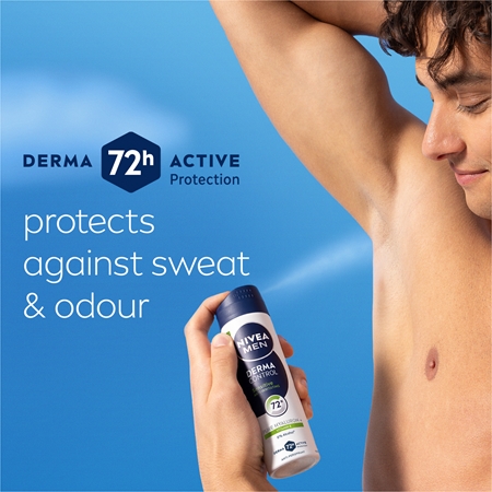 NIVEA MEN Derma Control Sensitive Antiperspirant Spray for sensitive skin