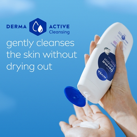 NIVEA Derma Control Restore nawilżający żel pod prysznic z kwasem hialuronowym