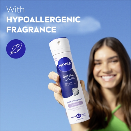 NIVEA Derma Control Restore Antiperspirant Spray for sensitive skin