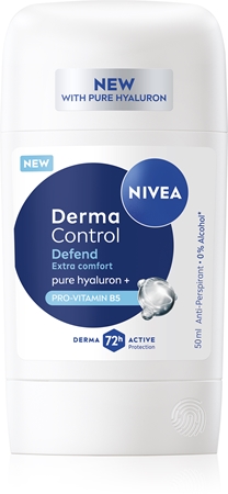 NIVEA Derma Control Defend anti-transpirant solide pour peaux irritées