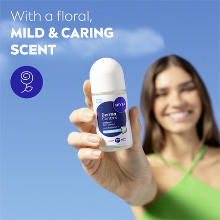 NIVEA Derma Control Defend Antitranspirant Roller 72h
