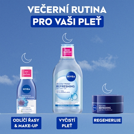 NIVEA Aqua Effect odličovač voděodolného make-upu