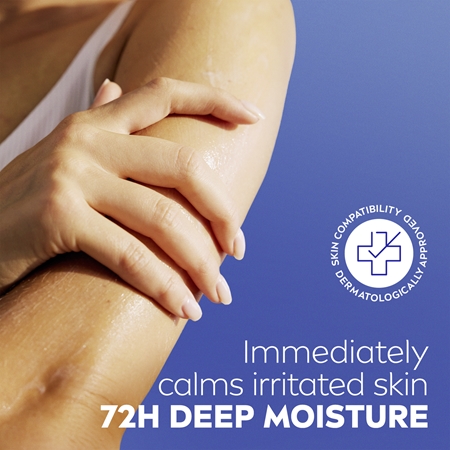 NIVEA Repair & Care Sensitive lait corporel apaisant pour peaux sèches et sensibles