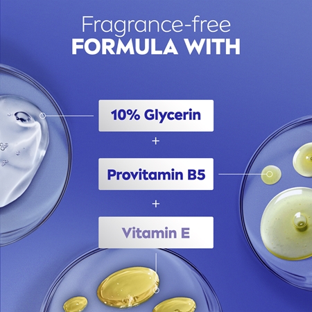 NIVEA Repair & Care Sensitive lait corporel apaisant pour peaux sèches et sensibles