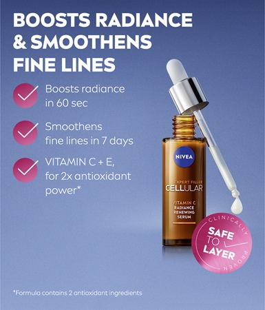 NIVEA Hyaluron Cellular Filler takarékos kiszerelés a feszes bőrért