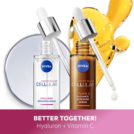 NIVEA Hyaluron Cellular Filler takarékos kiszerelés a feszes bőrért