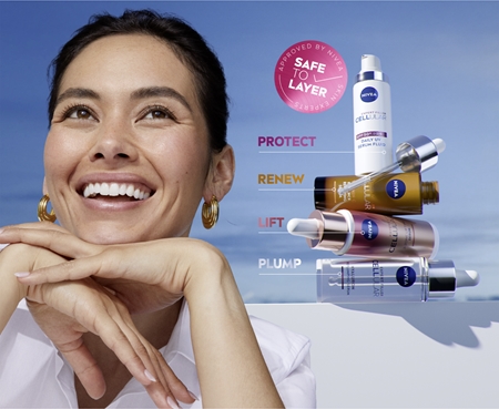 NIVEA Hyaluron Cellular Filler takarékos kiszerelés a feszes bőrért
