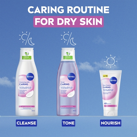 NIVEA Almond Oil Cleansing Milk with almond oil