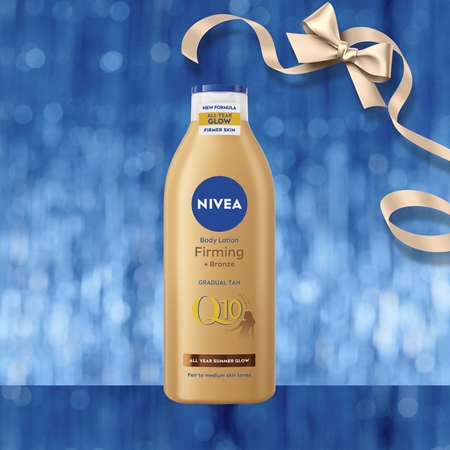NIVEA Golden Care Gift Set with nourishing and moisturising effect