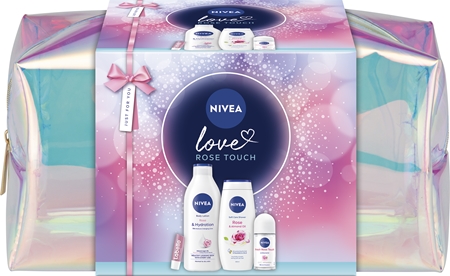 NIVEA Rose Touch dárková sada pro výživu a hydrataci