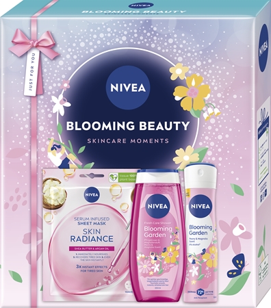 NIVEA Blooming Beauty gift set for body and face