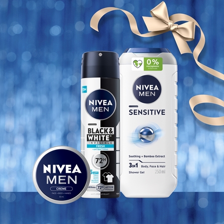 NIVEA MEN Gentle Care Gift Set for the body