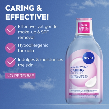 NIVEA Micellar Caring jemná micelární voda