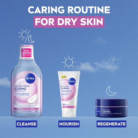NIVEA Micellar Caring jemná micelární voda