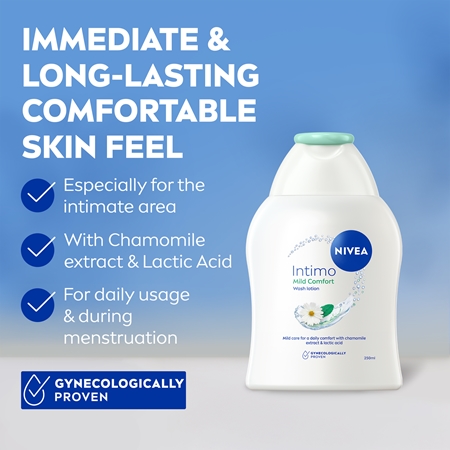 NIVEA Intimo Mild emulsão para higiene íntima