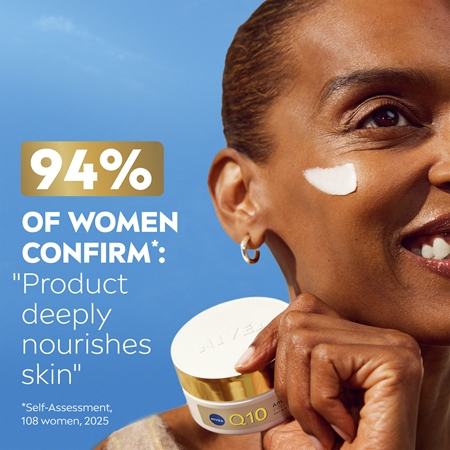 NIVEA Q10 Anti-Wrinkle Collagen Expert Deep Nourishing Butter with anti-wrinkle effect