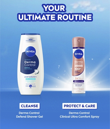 NIVEA Derma Control Clinical Ultra Comfort Antiperspirant Spray