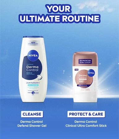 NIVEA Derma Control Clinical Ultra Comfort Antiperspirant Stick
