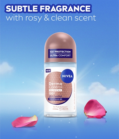 NIVEA Derma Control Clinical Ultra Comfort Roll-On Antiperspirant