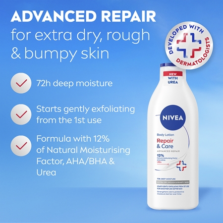 NIVEA Repair & Care Urea Regenerating Body Milk for very dry skin