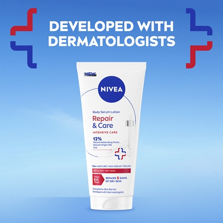 NIVEA Repair & Care Body Serum for intensive hydration