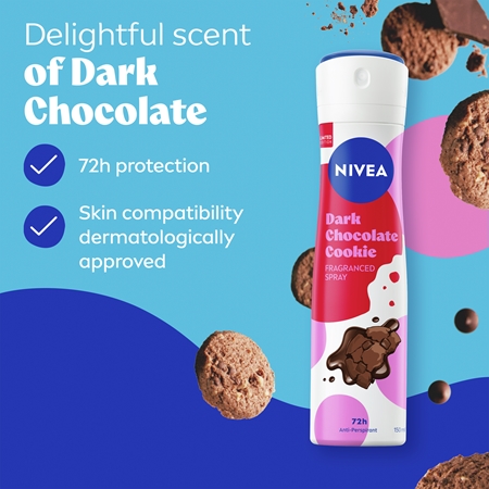 NIVEA Dark Chocolate Antitranspirant-Spray