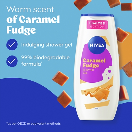 NIVEA Caramel Fudge sprchový gél