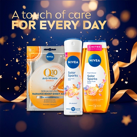 NIVEA Time to Bloom Geschenkset für Körper und Gesicht