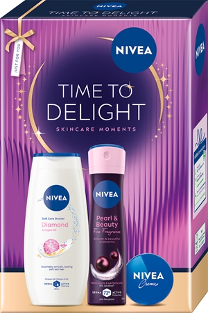 NIVEA Time to Delight dárková sada na tělo