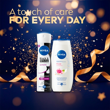 NIVEA Time to Feel Rosy dárková sada na tělo