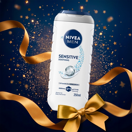 NIVEA MEN Time for Skin Comfort Geschenkset Für Gesicht und Körper