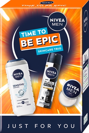 NIVEA MEN Time to Be Epic set cadou pentru corp