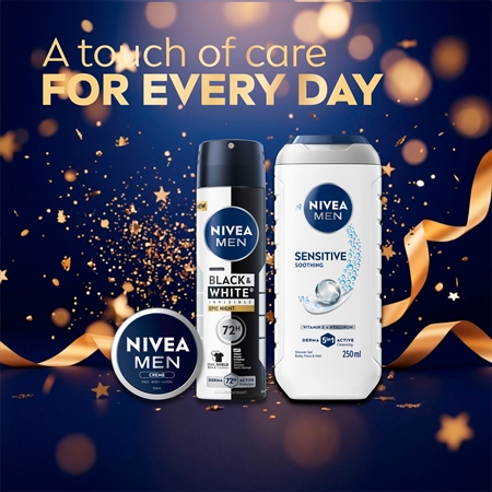 NIVEA MEN Time to Be Epic coffret para corpo
