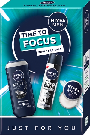 NIVEA MEN Time to Focus set cadou pentru barbati