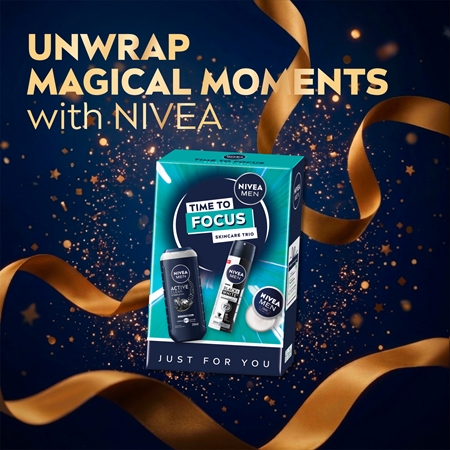 NIVEA MEN Time to Focus Kinkekomplekt meestele