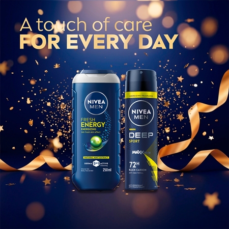 NIVEA MEN Time to Start подарунковий набір для тіла