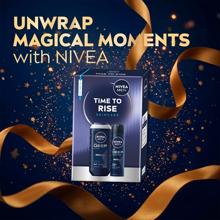 NIVEA MEN Time to Rise подарунковий набір для тіла