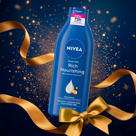 NIVEA Time to Care Presentförpackning med närande och återfuktande effekt