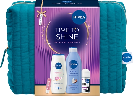 NIVEA Time to Shine gift set with nourishing and moisturising effect