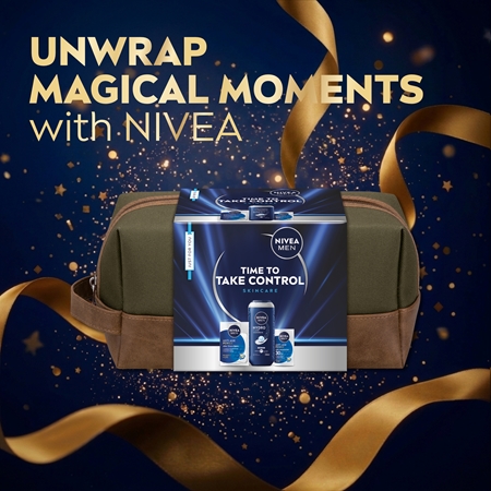 NIVEA MEN Time to Take Control Coffret cadeau visage et corps