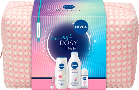 NIVEA Rosy Time Geschenkset zum nähren und Feuchtigkeit spenden
