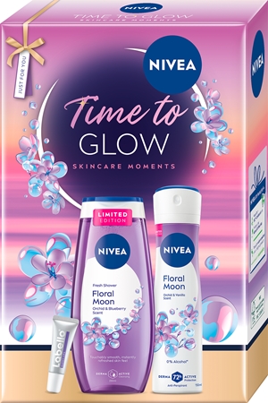 NIVEA Time to Glow Geschenkset für hydratisierte und strahlende Haut