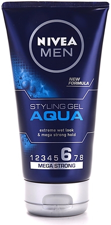 NIVEA Men Aqua gel cheveux effet mouillé fixation extra forte